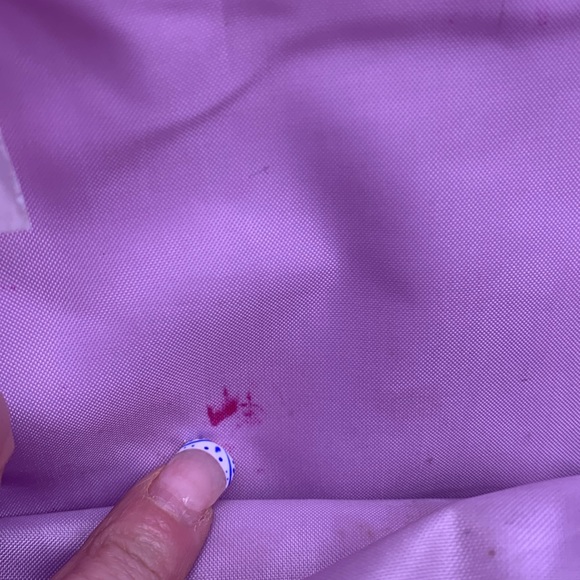 Reebok Pink Purple White Tie Dye Backpack MCB6727R - Picture 6 of 13